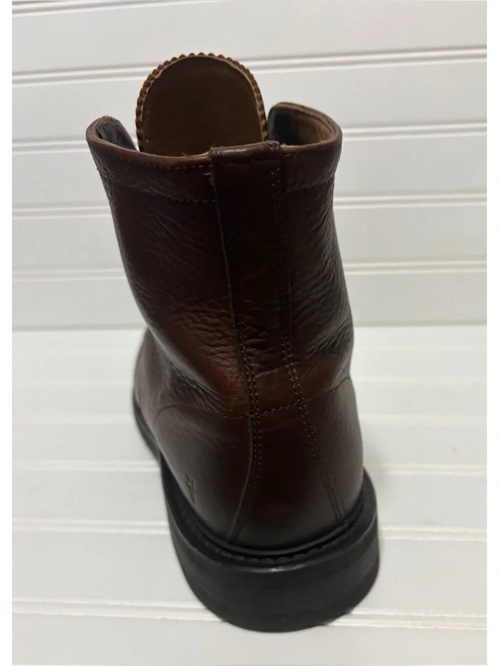 FRYE Seth Cap Toe High Top Lace Up Casual Dress Boots Shoes Mens Size 11 D 80081